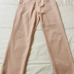 Women's Peach Pink Jeans - Size 9 New!