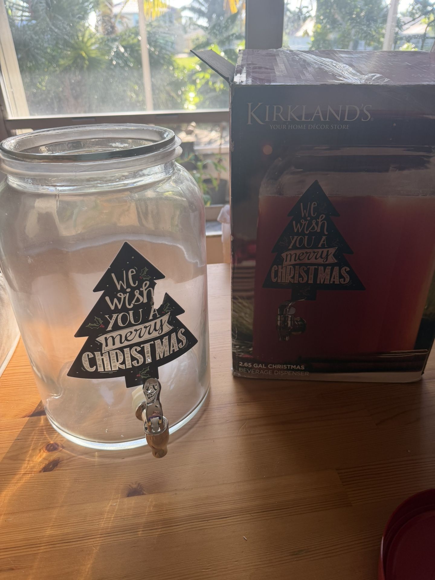 Christmas Beverage Dispenser