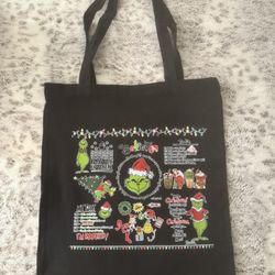 Grinch Tote Bag