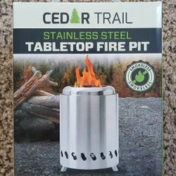 Brand new! Tabletop Fire Pit. 10$