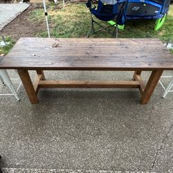 Custom Wooden Table