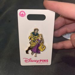 Disney Pins - Flynn Ryder and Rapunzel
