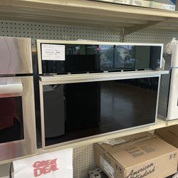 Built In Microwave 27 inch wide stainless steel
