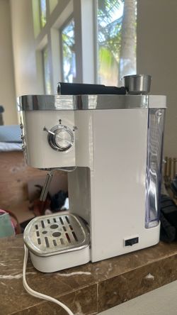 Espresso machine white