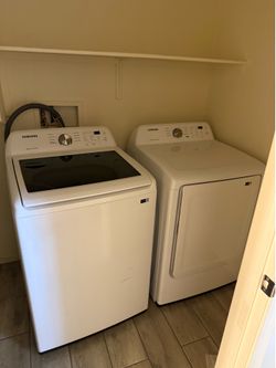 Samsung washer and dryer
