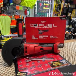 Milwaukee M18 FUEL 18V Lithium-Ion Brushless Cordless 4-1/2 in./5 in. Grinder w/Paddle Switch (Tool-Only)