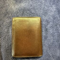 Men’s Coach Leather Wallet