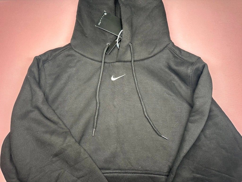 NIKE BLACK HOODIE DRI-FIT CLOTHES MEN SIZE XL A5