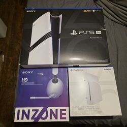 PlayStation 5 Pro With Disc Drive & H9 Inzone Headset