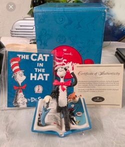 Hallmark Dr Seuss Collection Cat In The Hat "Rainy Day Games"