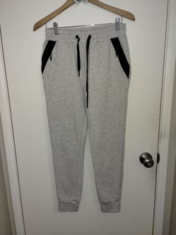 Contour Brand Young Mens Light Gray Joggers Sweats Size Small EUC