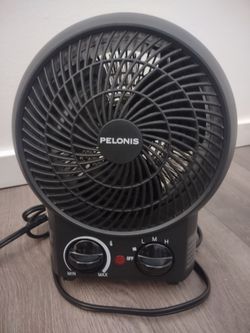 PELONIS Fan-Forced Heater 120V 1500W Portable Used
