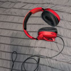 Red Turtle Beach Wired Gaming Headphones
