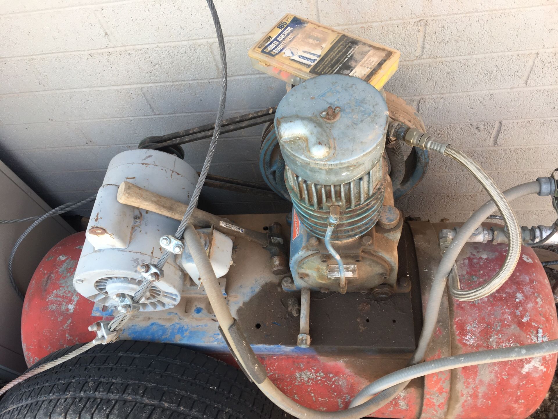 Old Kellog American Air Compressor