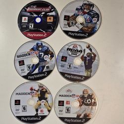 8 PS2 GAMES
