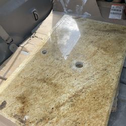 37” Bathroom vanity countertop Granite/marble