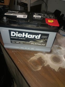DieHard Platinum AGM Car Battery