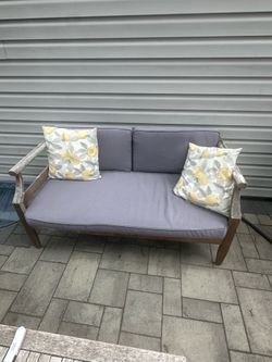 Outdoor furniture.