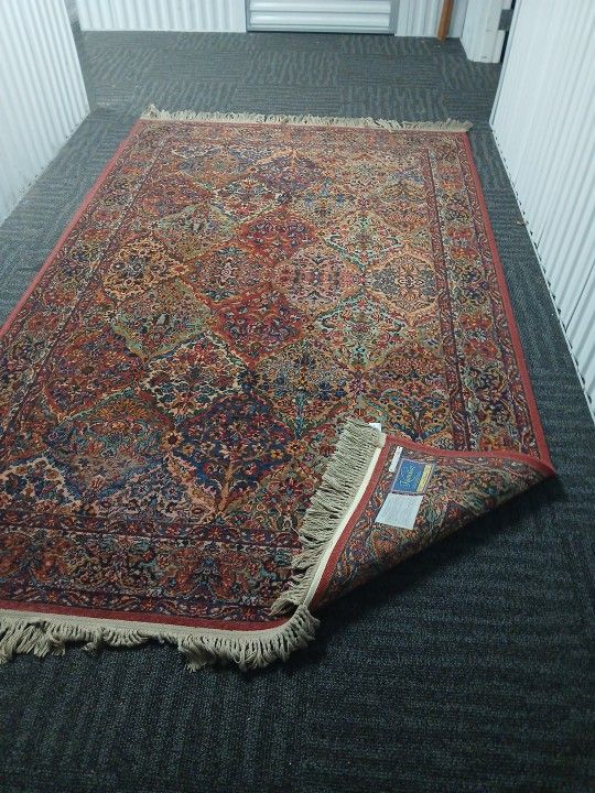 Karastan 5.9×9 100% Wool Orental Rug