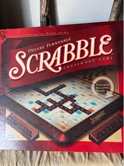Scrabble turntable deluxe