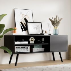 *LIKE NEW* Black MCM TV Stand