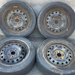 16-inch Honda Stock Steel Wheels 5x4.5