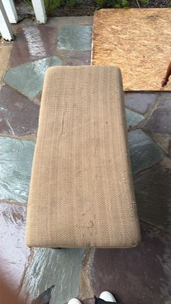Cloth bench with storage