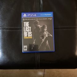 The last of us remastered PS4