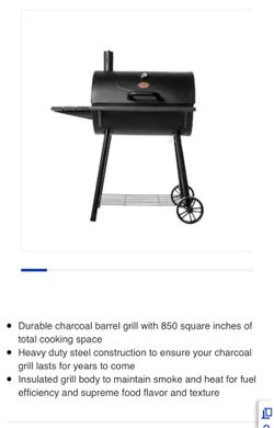 Char Griller With Off Set Box