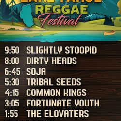 Tahoe Raggae Festival - 2 Tix