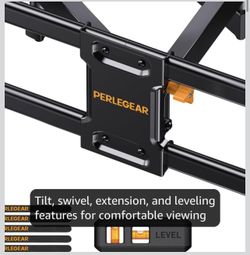 Perlegear UL Listed Full Motion TV Wall (N120)
