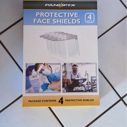 Protective Face Shields (4 Pack)