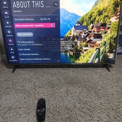 50 Inch LG TV 4K HDR UK6500AUA