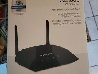 Netgear Ac1600 WiFi Router 