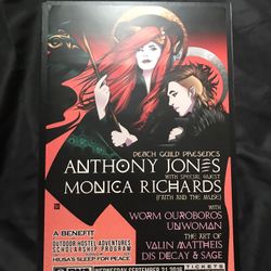 Original Concert Poster (Death Guild, Faith Of The Muse)