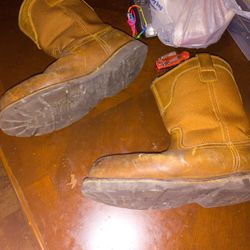 Work boots Steel Toe 10 1/2 EE