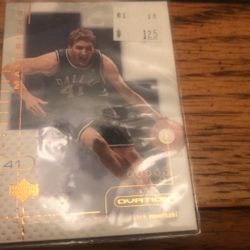 Dirk nowitski 3 Card Lot Plus Draft card