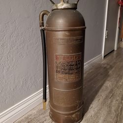 Antique Fire Extinguisher