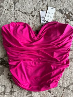 Hot pink Express top size medium