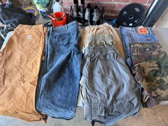 Pants And Shorts Carhart, Levi, Rsq, Vans