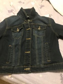 Jean Jacket like new size m