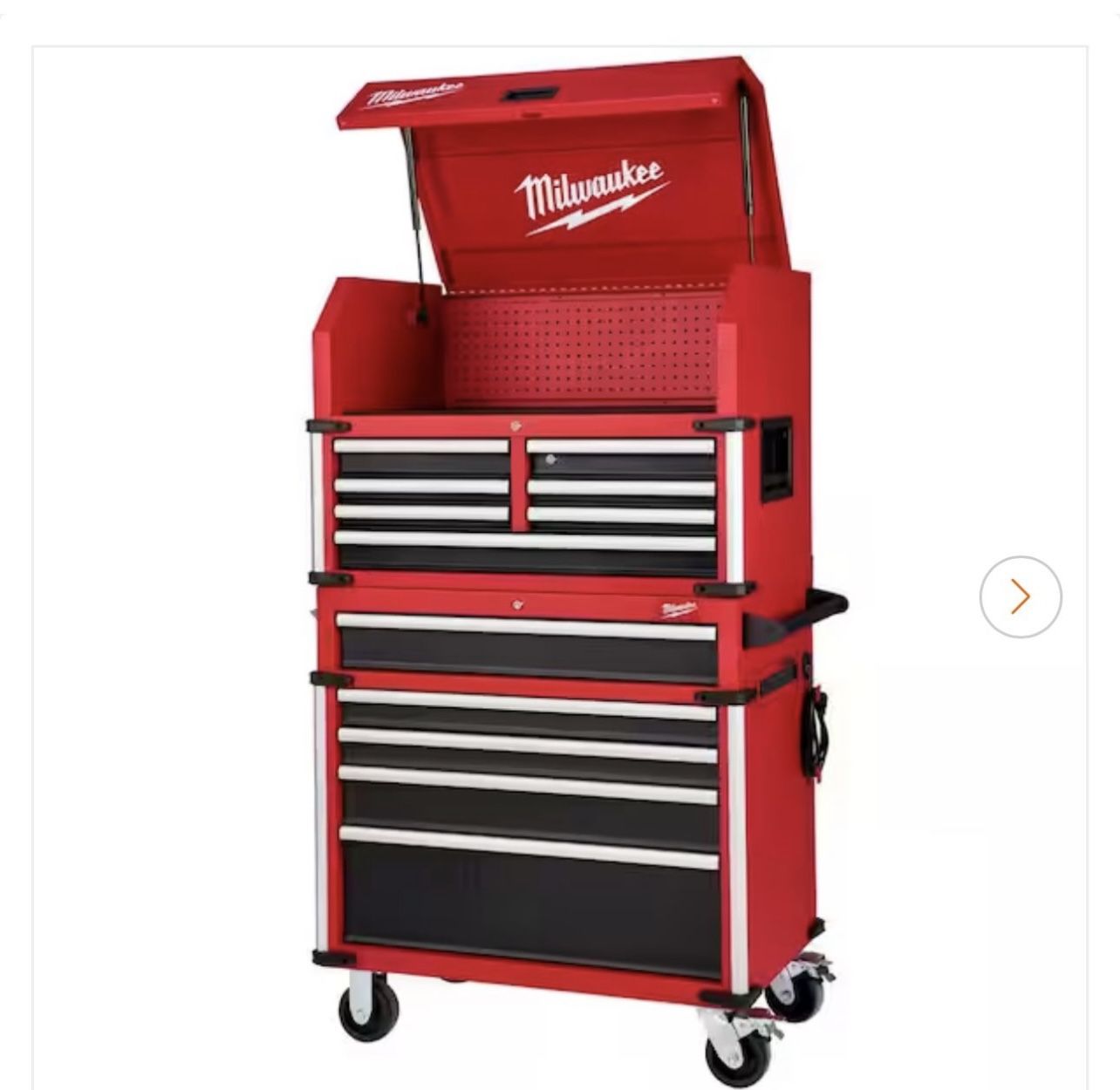 High Capacity 36 in. W x 22 in. D 12-Drawer Rolling Tool Chest and Cabinet Combo