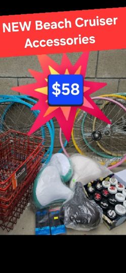BRAND NEW BEACH CRUISER ACCESSORIES
