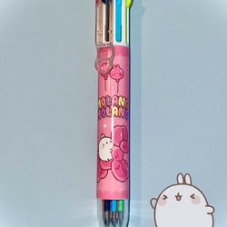 - MOLANG - Multicolor Pink Kawaii Stationary Pen