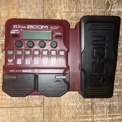 Zoom B1xFour multieffect pedal