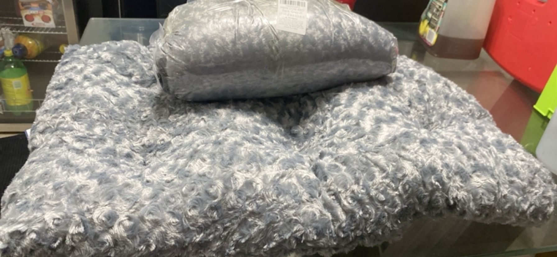 Dog Bed Dark Grey Small 18x25