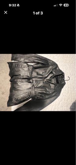 Black Leather coat