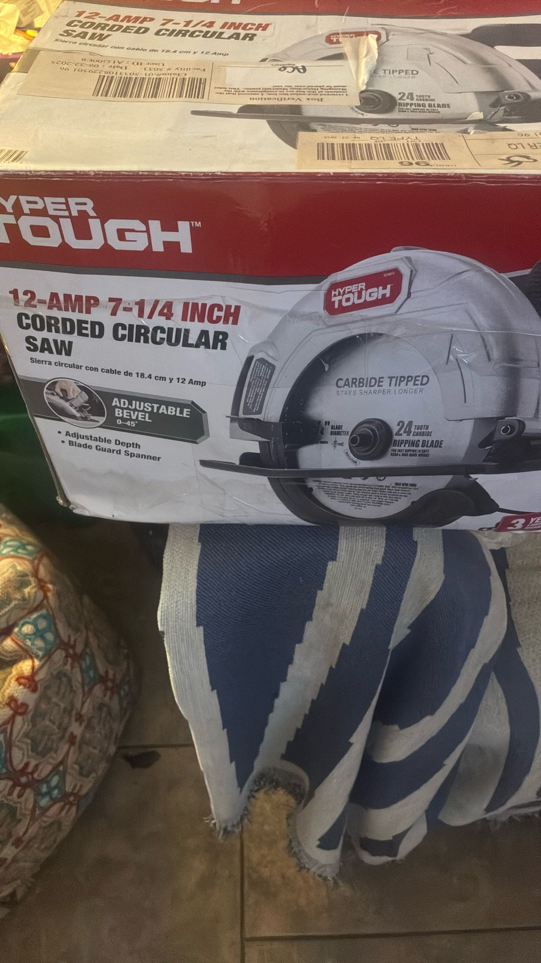 Hyper Tough Corded Circular Saw