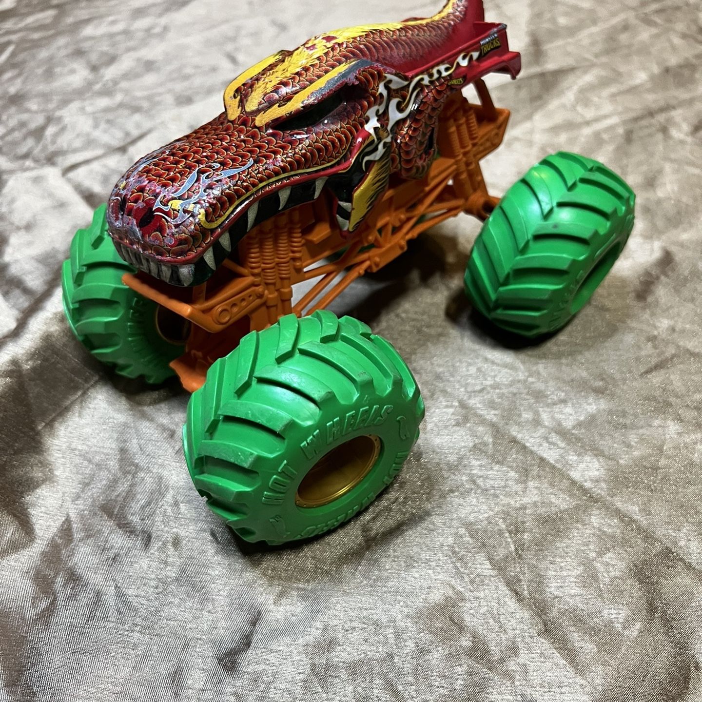  Hot Wheels Monster Trucks Mega Wrex Vehicle : Toys & Games