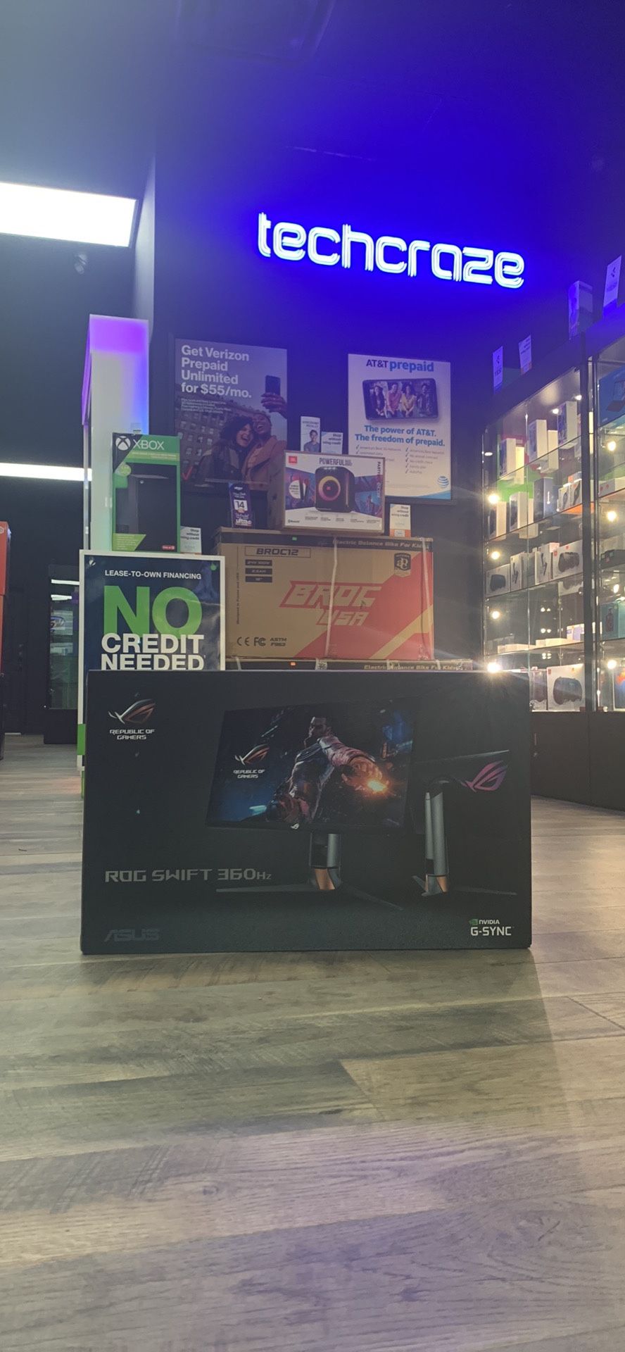 ASUS ROG 24.5” Swift 360 Hz Refreshing Rate 1MS Response Time LED Chroma